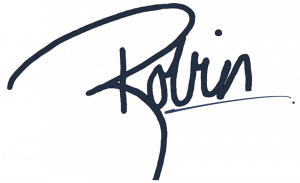 Robin Tauck logo Navy with line on transparent background