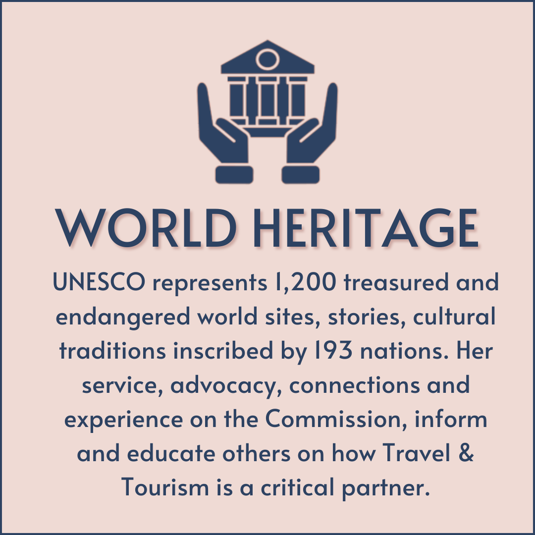 robin tauck world heritage pillar